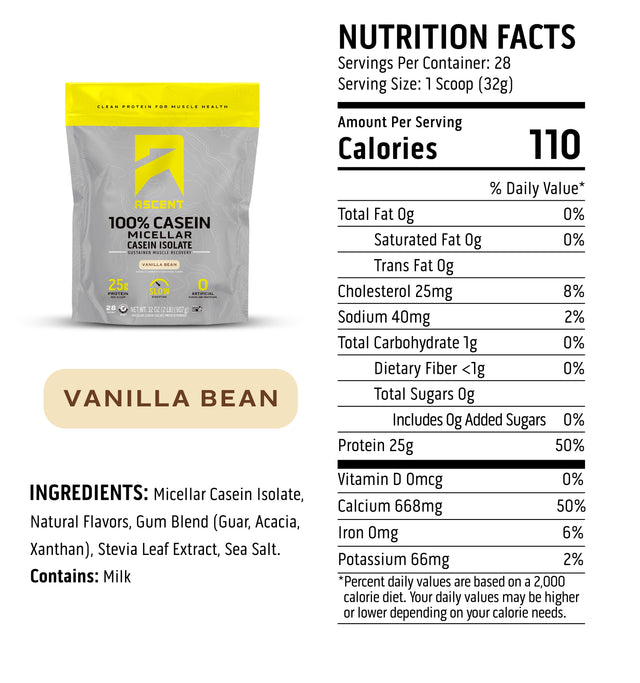 Vanilla Bean Micellar Casein