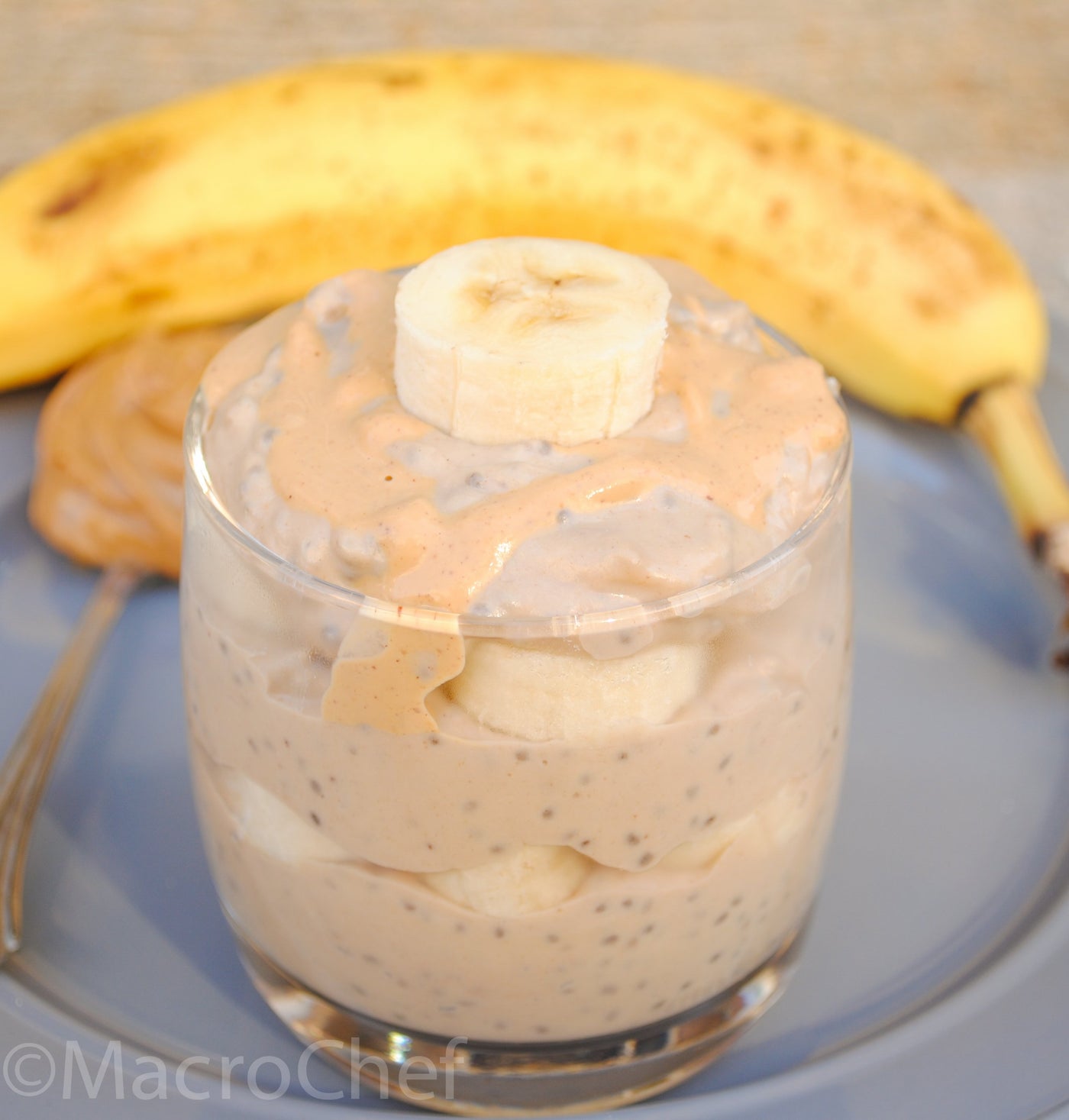 Peanut Butter Banana Casein Protein Powder Pudding Recipe